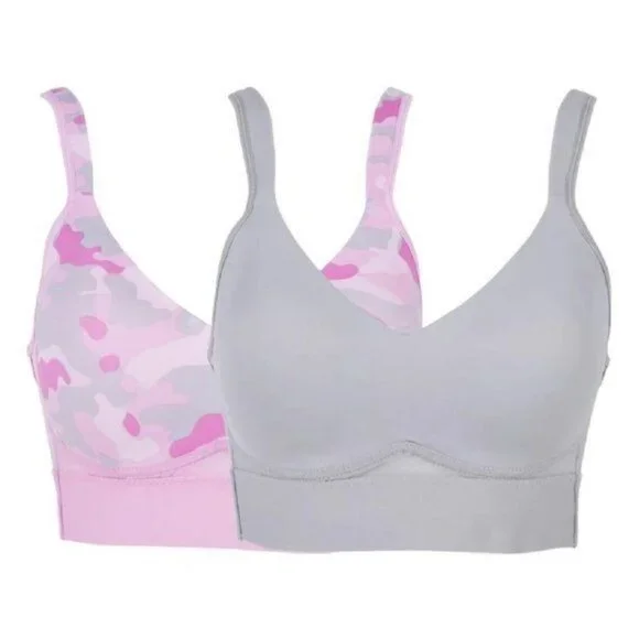 Rhonda Shear Molded Cup Bra with Mesh Back Set of Two LARGE - Picture 4 of 10